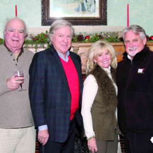 01/18/18, Sandy Hook Foundation's Holiday Celebration At Fort Hancock History House, Sandy Hook, NJ, Richard King, Bob Broege, Marilyn Broege, Doug Douty