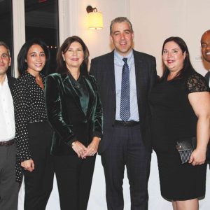 12/13/18, A Toast To Children's Health Will Benefit The Unterberg Children's Hospital, Rumson Country Club Riverhouse, Rumson, NJ, Jesse Spector, Maryam Spector, Claire Knopf, Dr. Steven Landers, Nora King, Kenny King