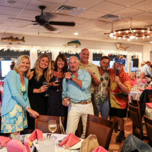 08/30/18, Catholic Charities Held "Change Your Latitude" Fundraiser, Belmar Fishing Club, Belmar, NJ, Joy Walters, Colleen Mason, Trish Reiss, Bob Smith, Bob Reiss, Anthony Tamburri