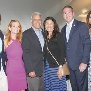 07/11/19, JERSEY SHORE PARTNERSHIP’S SUMMER CELEBRATION AT SANDY HOOK, Fort Hancock, Sandy Hook, NJ, Joshua Henne, Jeanette Henne, Joseph Kyrillos, Susan Kyrillos, Tony Perry, Tamara Woolley