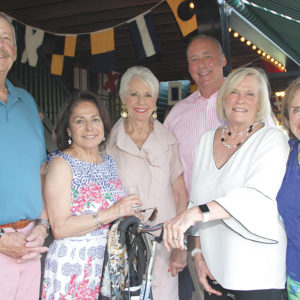 07/25/19, SANDY HOOK FOUNDATION HONORS BETSY BARRETT AT RECENT FUNDRAISER, Seabright Lawn Tennis & Cricket Club, Rumson, NJ, Bill White, Sonia Gesell, Tucky Parent, Michael Parent, Susan Fowler, Anita O’Neill