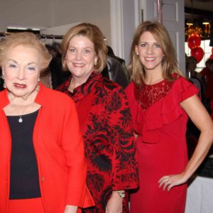 02/08/18, Monmouth County Historical Association Held 'Red': A Ladies Valentine Luncheon, Rumson Country Club, Rumson, NJ, Lillian Burry, Linda Bricker, Amy Almasy