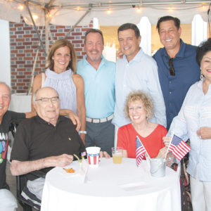 07/18/19, RIVERVIEW MEDICAL CENTER’S FAMILY FIREWORKS ON THE NAVESINK WAS A BLAST, Navesink, NJ, Nick Brown, Bob Rechnitz, Joan Rechnitz, Eileen Hogan, Tim Hogan, Tom Gravina, Peter Roselle, Anita Roselle