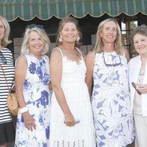 07/25/19, SANDY HOOK FOUNDATION HONORS BETSY BARRETT AT RECENT FUNDRAISER, Seabright Lawn Tennis & Cricket Club, Rumson, NJ, Susan Sorokolit, Nancy DelPriore, Jeanne Shanley, Betsy Ford, Mary Jo Kenny