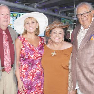05/16/19, 16th Annual Kentucky Derby Day Celebration Will Benefit Monmouth Park Charity Fund, Oceanport, NJ, Michael, Kim Guadagno, Anita Roselle, Joe Roselle