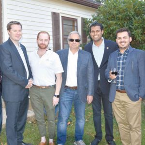 10/10/19, LEGAL AID SOCIETY OF MONMOUTH COUNTY HELD ANNUAL WINE TASTING RECEPTION, 4JG’s Vineyards, Colts Neck, NJ, Steve Ward, Justin McCarthy, Adam Garcia, John Giunco, Sen. Vin Gopal, Evan Zimmerman, Kyle Campanile