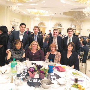 05/02/19, Christian Brothers Academy Mothers' Club Held Mother-Son Dinner, Addison Park, Aberdeen, NJ, Richard Wallace II, Cynthia Wallace, Sean Mullaghy, Barbara Mullaghy, Peter Ciccosanti, Cathy Ciccosanti, Luke Procyk, Colleen Procyk
