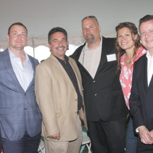 07/11/19, JERSEY SHORE PARTNERSHIP’S SUMMER CELEBRATION AT SANDY HOOK, Fort Hancock, Sandy Hook, NJ, Bob Manis, Jason Marchioni, Fred Troisi, Frank Eberle, Margaret Wellins, Eric Dickerson