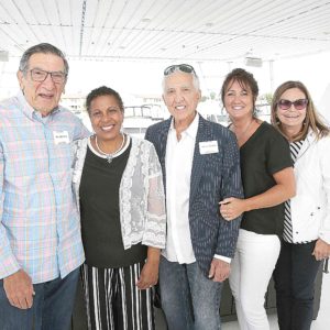 09/12/19, LUNCH BREAK ROLLS OUT CIRCLE OF HOPE INITIATIVE AND KICKS OFF FALL GALA, NJ, Courtesy Equi-Photo/Bill Denver, Abe Littenberg, Millie Jeter, Danny Murphy, Lori Cinelli, Linda Littenberg