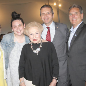 07/11/19, JERSEY SHORE PARTNERSHIP’S SUMMER CELEBRATION AT SANDY HOOK, Fort Hancock, Sandy Hook, NJ, Pat Snell, Alannah Perry, Lillian Burry, Gerry Scharfenberger, Pat Impreveduto