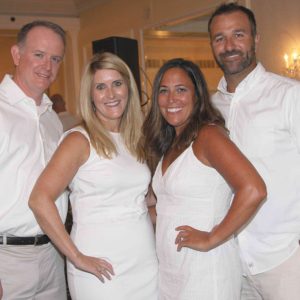 08/15/19, CARE TO GIVE HELD WHITE PARTY CELEBRATING 90 YEARS OF NURSING AT RIVERVIEW, Molly Pitcher Inn, Red Bank, NJ, Dave O’Brien, Kelli O’Brien, Krista Portelli, Ed Portelli