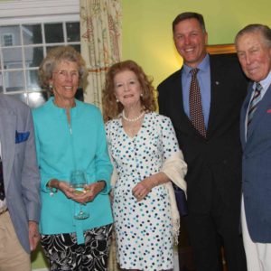 06/14/18, Monmouth County Historical Association Held Kickoff Event For Upcoming Annual Garden Party, Locust, NJ, Tom Gimbel, Hope Haskell-Jones, Valerie Gimbel, Dr. Chuck Jones, Charlie Jones