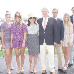 08/01/19, ANNUAL POWER OF PINK LUNCHEON WILL BENEFIT LEON HESS CANCER CENTER, Rumson, NJ, Dr. Louis Zinterhofer, Jack Zinterhofer, Chloe Stanford, Nina Stanford, Susan Zinterhofer, Eric Zinterhofer, Chase Stanford, Will Zinterhofer
