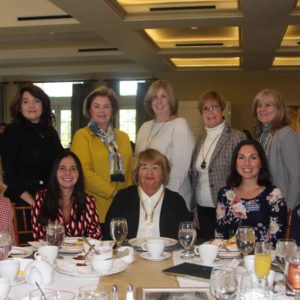 11/15/18, Friends Of Monmouth Museum's "Trading Cash For Class" Luncheon, Navesink Country Club, Middletown, NJ, Grace Lambert, Ashley Hadar, Phyllis Peterson, Melissa Ziobro, Barbara Boas-Hecht, Lori Klaric, Mary Bissell, Janice Anania, Dawn Bunyon, Kathy Horgan, Terry Blake, Jill Moss