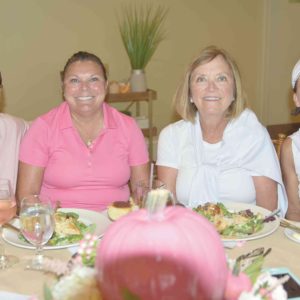 10/03/19, LEON HESS CANCER CENTER COUNCIL HELD SWING PINK: A SPORTS AND LUNCHEON CHARITY EVENT, Navesink Country Club, Middletown, NJ, Mary Ann Durr, Cathy Smith, Mary Jane O’Hare, Kara Short, Mary Grubert, Jane Orr, Jackie Mitsch, Barbara Goldfarb, Kristin Hall