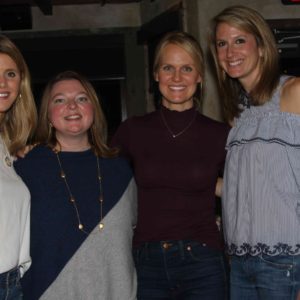 03/01/18, Horizon Kicks Off Basketball Tournament: "Albert E. Martin Jr. Hoops For Horizons", Surf, Rumson, NJ, Kristy Finnegan, Marlena Redling, Pam Lacey, Lori Hohenleitner