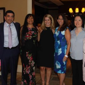 10/25/18, Riverview Auxiliary Kicks Off "90 Years Of Caring To Give" With Special Event Featuring Joan Ludden, Navesink Country Club, Middletown, NJ, Dr. Stephanie Reynolds, Dr. Ziad Hanhan, Dr. Marilyn Loh Colllado, Kelli O’Brien, Dr. Debra Camal, Dr. Bokran Won, Dr. Phillipa Woodriffe