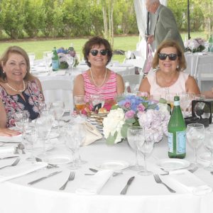 08/01/19, ANNUAL POWER OF PINK LUNCHEON WILL BENEFIT LEON HESS CANCER CENTER, Rumson, NJ, Peggy Bey, Vita Kolber, Maria Arcomano, Marianne Avigdor, Barbara Brager