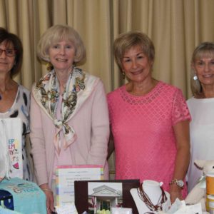 06/07/18, Family And Children's Service Held Navarumsunk Auxiliary Fashion Show And Luncheon, Branches, West Long Branch, NJ, Jeanetti Fecci, Jane Gehlhaus, Elaine Boaman, Monica Boscarino