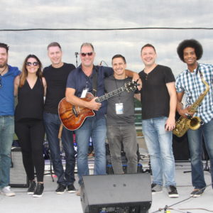 09/27/18, 11th Annual Rockfest At The Track Will Benefit HABcore, Monmouth Park, Oceanport, NJ, Chris Allen, Laura Catalina Johnson, Scott Burton, Herbi Freeman, Darren Johnson, Alan Manzo, Steve Warendorf