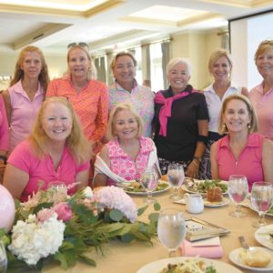 10/03/19, LEON HESS CANCER CENTER COUNCIL HELD SWING PINK: A SPORTS AND LUNCHEON CHARITY EVENT, Navesink Country Club, Middletown, NJ, Trish Surdovel, Kathy Pezzuti, Kathy Goullet, Diane Hayes, Gerri Venino, Karin Winguard, Pat Sullivan, Debbie O’Donoghue, Joanne Gillespie, Karen Puma, Pat Laird