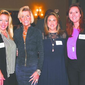 12/20/18, Impact 100 Jersey Coast's 2018 Fundraising Dinner And Annual Meeting, Navesink Country Club, Middletown, NJ, Valerie Montecalvo, Carol Stillwell, Lori Missig, Rowena Crawford-Philipps