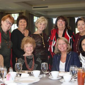 11/15/18, Friends Of Monmouth Museum's "Trading Cash For Class" Luncheon, Navesink Country Club, Middletown, NJ, Ellen Davis, Marilyn Pearlman, Barbara Horl, Avis Anderson, Marianne Ficarra, Mary Randolph, Barbara Lipton, Christine Stout, Laura Oncea