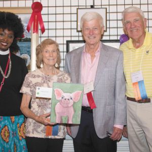 09/05/19, CANTERBURY ART SHOW RAISED FUNDS FOR COMMUNITY OUTREACH PROGRAMS, St. George’s-by-the-River Church, Rumson, NJ, Kije Mugisha Rwamasirabo, Trudy Parton, Bob Becker, Charlie Parton