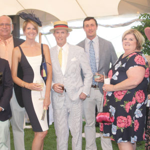 title="07/25/19, MONMOUTH COUNTY HISTORICAL ASSOCIATION’S 44TH ANNUAL GARDEN PARTY, Rumson, NJ, Jesse Spector, Nick McCabe, Pam Lacey, Mark Gilbertson, Chris Meagher, Sandy Jones, Vera Hough"