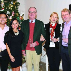 01/18/18, Monmouth Museum's Wine Club Holiday Celebration, Lincroft, NJ, Michael Zarraga, Sandra Zarraga, Bill McCarter, Alison Dale, Eric Dale