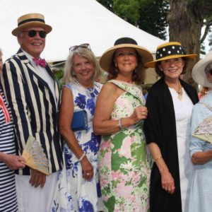 07/19/18, Monmouth County Historical Association Celebrates 120 Years With 43rd Annual Garden Party, Riverside, NJ, Betsy Barrett, Bob Barrett, Nancy DelPriore, Kathy Klahre, Mara Browndorf, Paulette Roberts