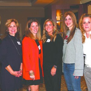 12/20/18, Impact 100 Jersey Coast's 2018 Fundraising Dinner And Annual Meeting, Navesink Country Club, Middletown, NJ, Aimee Remy, Janet Mazur-Cavano, Bridget Duffy, Beth Luttenberger, Christina Zuk, Amy Quinn