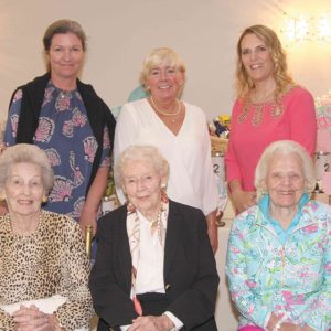 05/23/19, Navarumsunk Auxiliary Of Family And Children's Service Held 62nd Annual Spring Luncheon And Fashion Show, Branches, West Long Branch, NJ, Cynthia Weber Cleary, Donna Goss Robinson, Mary Jane O’Hare, Lee Weber, Adrienne Goss, BJ Thompson