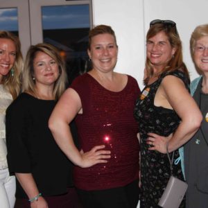 05/31/18, Visiting Nurse Association Health Group Children's Auxiliary Presented Power Of The Purse, Rumson Country Club Riverhouse, Rumson, NJ, Molly Kroon Jennings, Patricia Sciurba-Murphy, Laura Gaedt, Dr. Kristine McCoy, Mary Remhoff