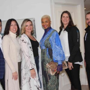 02/22/18, Source Foundation Held Annual Fashion Show And Gift Auction Luncheon, Oyster Point Hotel, Red Bank, NJ, Lee Neves, Danielle Mason, Lauren Ricciardi, Dr. Carol Penn, Heather Quinlivan, Jonathan De Los Santos