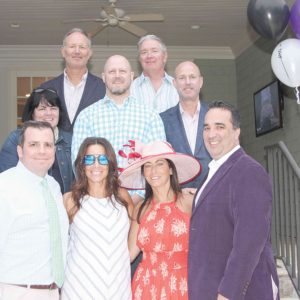 05/16/19, RFH Touchdown Club's 7th Annual Kentucky Derby Fundraising Party, Rumson, NJ, Bob Gasparini, Jolie Schwartz, Stacy Afflito-Wain, Ken Rainey, Marianne Velcamp, Jim Shaud, Scott Schultz, Peter Ardolino, John Joyce