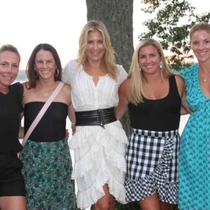 08/16/18, Cycle For Survival Raises Funds For MSK Cancer Research, Fair Haven, NJ, Sarah Devine, Erin Clarkston, Ginger Whitenack, Beth Luttenberger, Bridget Duffy