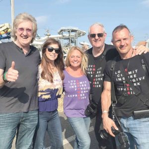 10/10/19, ROCK THE FARM FESTIVAL RAISED FUNDS AND AWARENESS FOR CFC LOUD’ N CLEAR FOUNDATION, Grant Avenue lot, Seaside Heights, NJ, Lee Scott Howard, Laura Cannavo, Lynn Regan, Lee Silverstone, Jimmy Cavallo