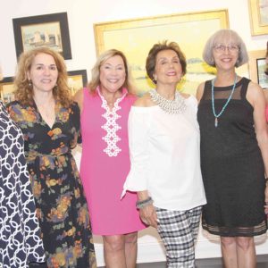 08/08/19, 11TH ANNUAL FILM ONE FEST LAUNCH PARTY, Atlantic Highlands Arts Council Gallery, Atlantic Highlands, NJ, Corinna Thuss, Stephanie Ladiana, Mary Lynne Hughes, Dido Krikorian, Mayor Rhonda LeGrice, Carmen Craner