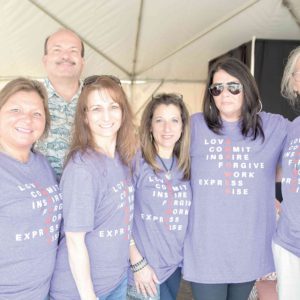 10/10/19, ROCK THE FARM FESTIVAL RAISED FUNDS AND AWARENESS FOR CFC LOUD’ N CLEAR FOUNDATION, Grant Avenue lot, Seaside Heights, NJ, Lisa Palmeri, Mike Zuber, Denise Bertola, Gina Kletter, Marie McMullan, Candiee Flores
