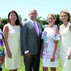 08/02/18, Leon Hess Cancer Center Council Hosted 23rd Annual Power Of Pink Luncheon, Hartshorne Mansion, Little Silver, NJ, Terry Ingram, Claire Knopf, Dr. Matthew Klein, Terri Klein, Amy Robach