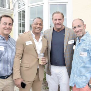 10/03/19, ATHLETE ALLY HELD COCKTAIL RECEPTION AT HOLLY HOUSE, NJ, Domenic DiPiero, Sean James, Christian Peter, Roger Ehrenberg