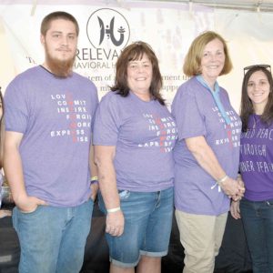 10/10/19, ROCK THE FARM FESTIVAL RAISED FUNDS AND AWARENESS FOR CFC LOUD’ N CLEAR FOUNDATION, Grant Avenue lot, Seaside Heights, NJ, Lauren Kletter, Colby Vautier, Patty Sneddon, Ruth Caswell, Nicole Kletter