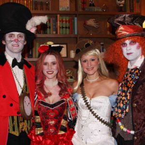 11/08/18, Two River Theater's Wild And Spooky Halloween Ball, NJ, Colin Bradley, Sarah Bradley, Kristine Claussen, Don Claussen
