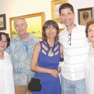 08/08/19, 11TH ANNUAL FILM ONE FEST LAUNCH PARTY, Atlantic Highlands Arts Council Gallery, Atlantic Highlands, NJ, Sally Stopper, Victor Zak, Yan Cao, Robert O’Connor, Dido Krikorian