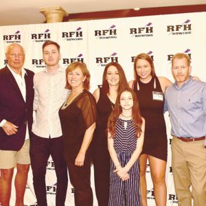 10/17/19, RFH ROWING COMMUNITY HELD COACH’S RECEPTION FUNDRAISER, NJ, Dan Edwards, Brandon Edwards, Linda Edwards, Marina Edwards, Kayla Edwards, Kate Edwards, Dan Edwards Jr.