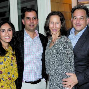 04/19/18, Cristine Meredith Miele Foundation Held Rockin' By The River Event, Rumson Country Club River House, Rumson, NJ, Monica Logani, Sanjay Verma, Melanie Saker, Matt Saker