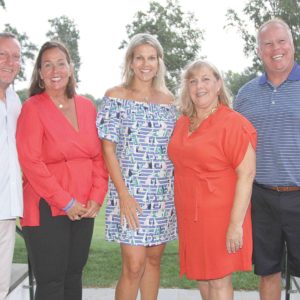 08/22/19, RFH TOUCHDOWN CLUB’S ANNUAL KEN SWAIN BULLDAWG COCKTAIL PARTY, Rumson Country Club, Rumson, NJ, Steve Frankel, Aimee Frankel, Nicole McLaughlin, Judy Horan, Roger McLaughlin