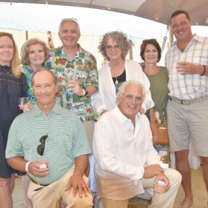 09/26/19, HOLIDAY EXPRESS 2019 SUNSET BENEFIT CLAMBAKE, McLoone’s Pier House, Long Branch, NJ, Ginger Koar, Maureen Staub, Michael Staub, Eileen Boyd, Robin Ceriello, Tom Britt, Bob Koar, Sammy Boyd