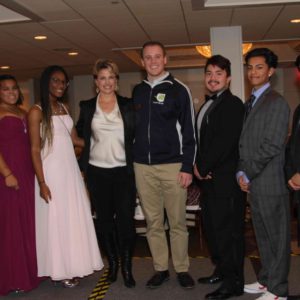 02/22/18, Source Foundation Held Annual Fashion Show And Gift Auction Luncheon, Oyster Point Hotel, Red Bank, NJ, Lori Lopez, Rick Brandt, RBR students